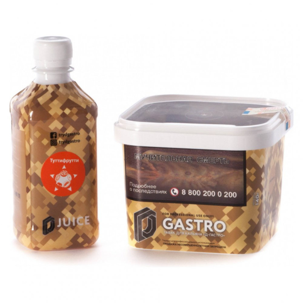 Табак D-Gastro Тутти Фрутти 500 грамм в Мурманске