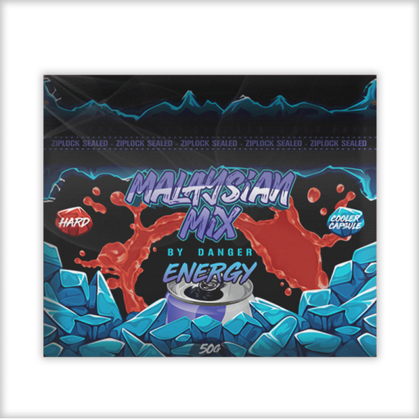 Смесь Malaysian Mix Hard Energy (Энергетик) 50 грамм в Мурманске