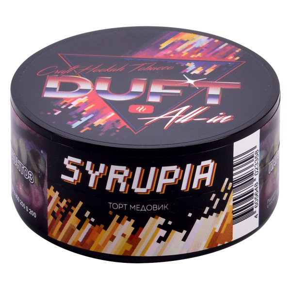 Табак Duft All-In Syrupia 25 грамм в Мурманске