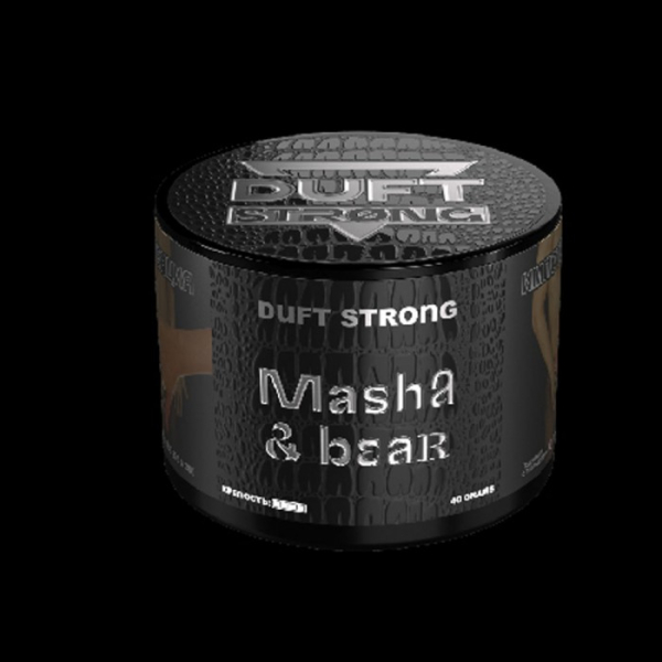 Табак Duft Strong Masha&Bear (Земляника) 40 гр в Мурманске