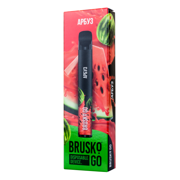 Одноразовая электронная сигарета Brusko Go Арбуз 800 затяжек в Мурманске