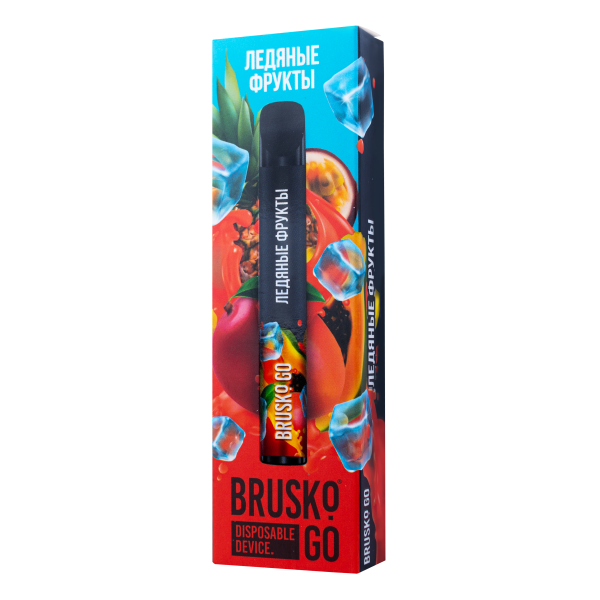 Одноразовая электронная сигарета Brusko Go Ледяные Фрукты 800 затяжек в Мурманске