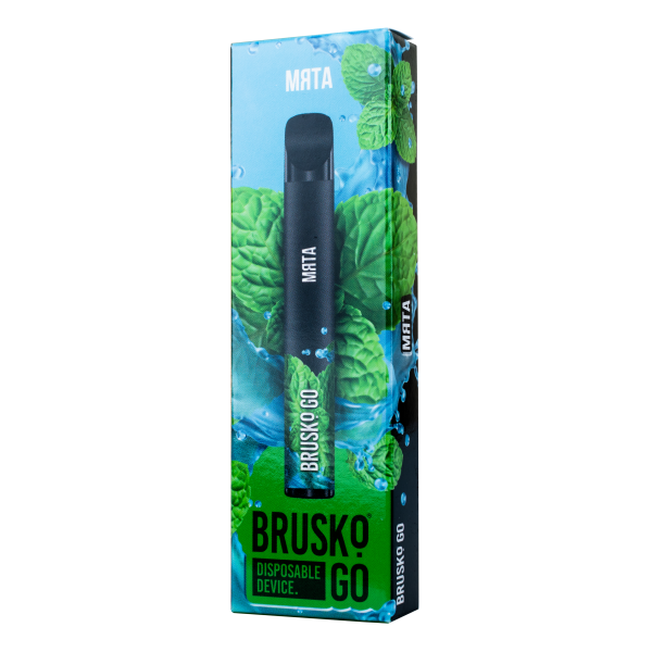 Одноразовая электронная сигарета Brusko Go Мята 800 затяжек в Мурманске