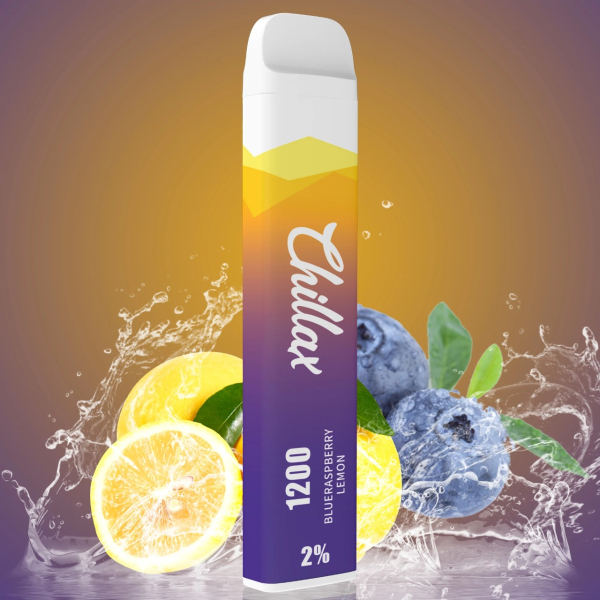 Chillax Blueraspberry Melon (Голубая малина Лимон), 1200 тяг в Мурманске