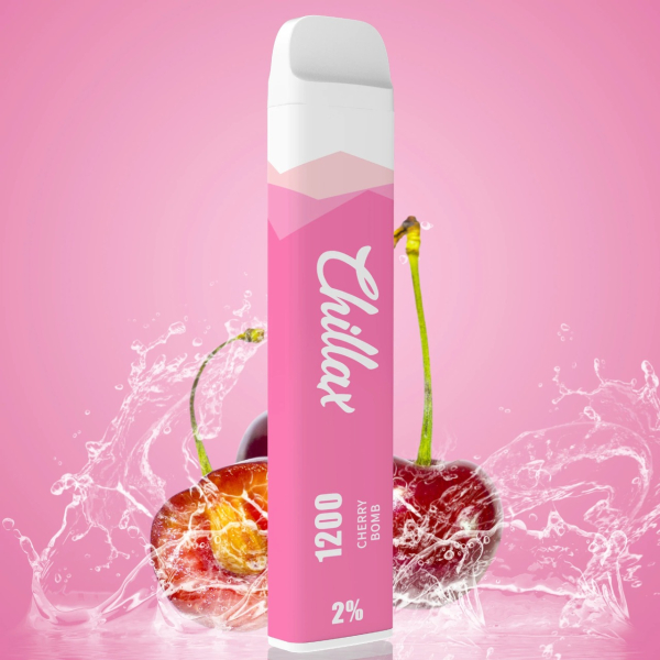 Chillax Cherry Bomb (Вишнёвая бомба), 1200 тяг в Мурманске
