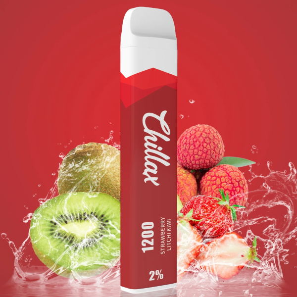 Chillax Strawberry Lychee Kiwi, 1200 тяг в Мурманске