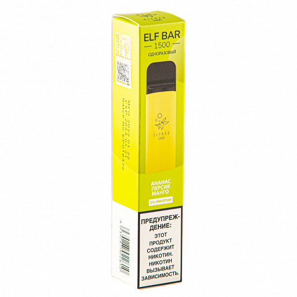 ELFBAR PINEAPPLE PEACH MANGO, 1500 тяг в Мурманске