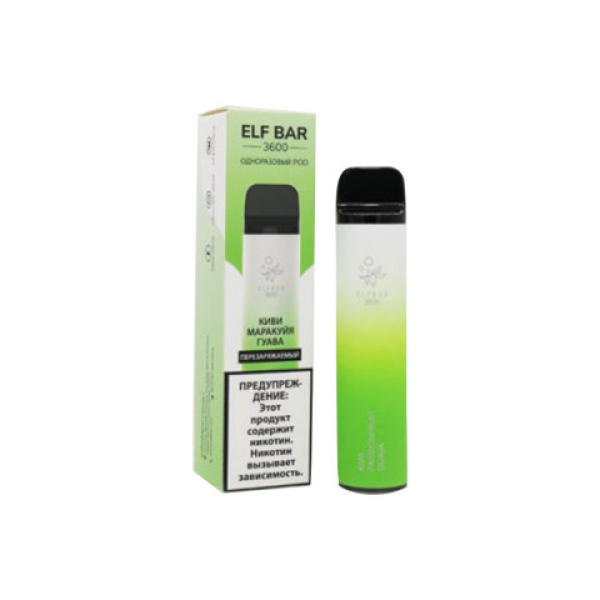 Elfbar (3600 (Киви маракуйя гуава)), 3600 тяг в Мурманске