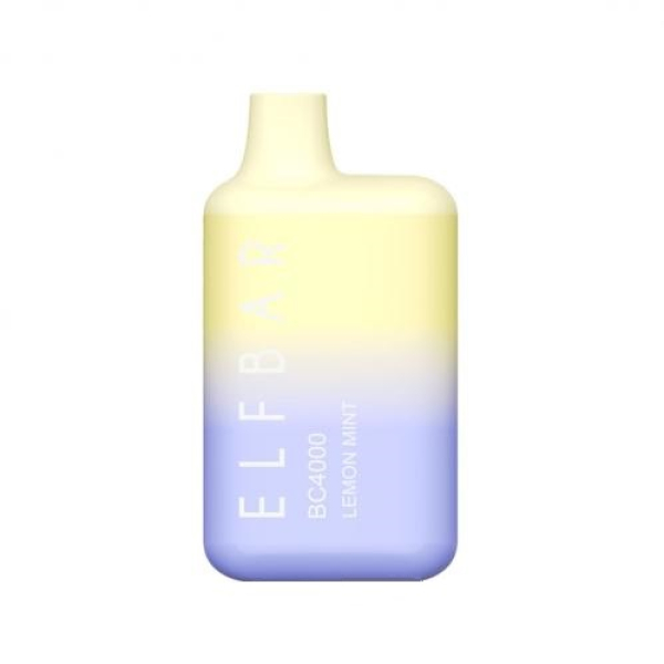 Elf Bar BC4000 Lemon Mint (Лимон с мятой), 4000 тяг в Мурманске