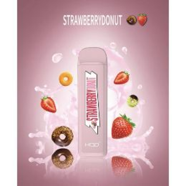 HQD MEGA Strawberry Donut (Клубничный Пончик), 1800 тяг в Мурманске