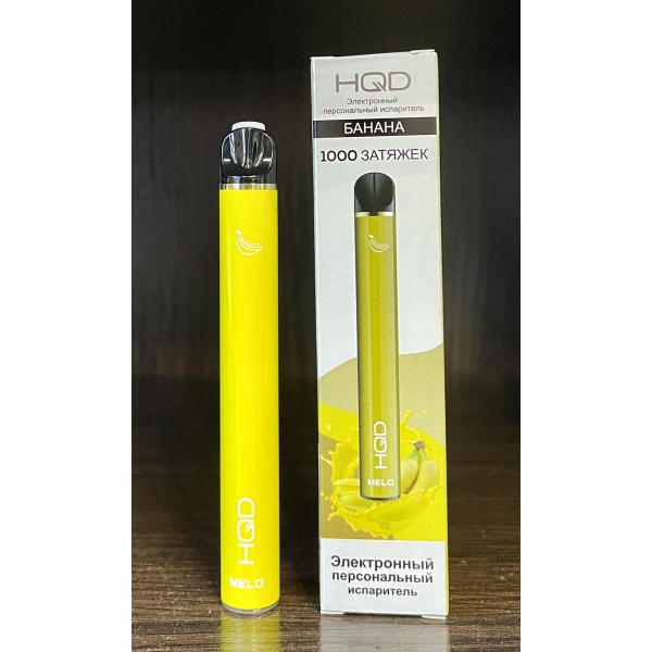 HQD melo banana (банан) 1000 затяжек в Мурманске
