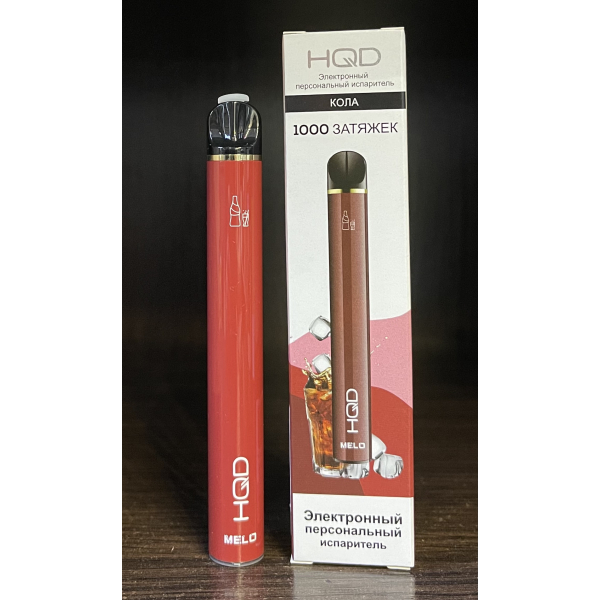 HQD melo cola (кола) 1000 затяжек в Мурманске