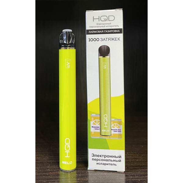 HQD melo laim soda (лаймовая газировка) 1000 затяжек в Мурманске