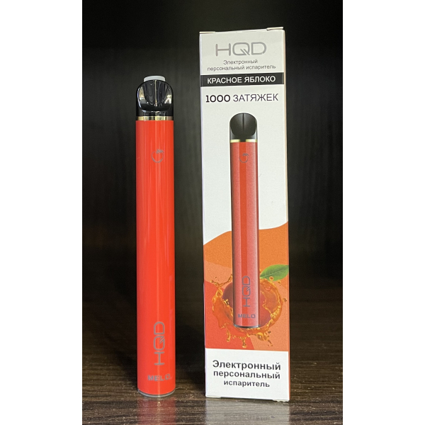 HQD melo red apple (красное яблоко) 1000 затяжек в Мурманске
