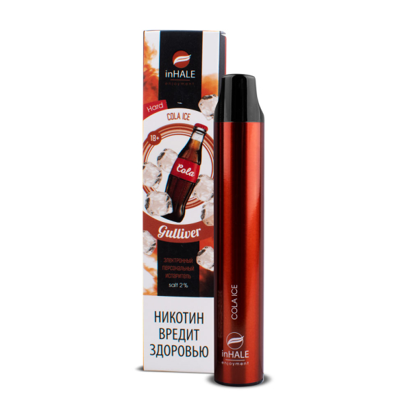 inHale Guliver Hard Cola Ice (Кола Со Льдом) 1500 затяжек в Мурманске
