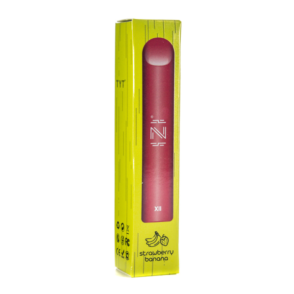 Одноразовая электронная сигарета IZI X2 Strawberry Banana (Клубника Банан) 800 затяжек в Мурманске