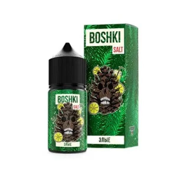 Жидкость BOSHKI Salt Злые (Лимонад ягоды хвоя) (30 мл, 20 мг/мл) в Мурманске