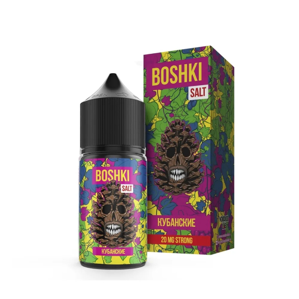Жидкость BOSHKI Salt Кубанские (Виноград черника хвоя) (30 мл, 20 мг/мл) в Мурманске