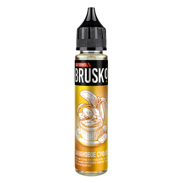 Жидкость Brusko Salt Банановое Суфле 30 мл в Мурманске