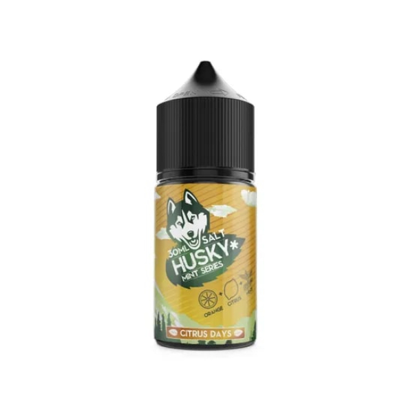 Жидкость Husky salt Mint series Citrus Days (Мороженное апельсин мята) (30 мл, 20 мг/мл) в Мурманске