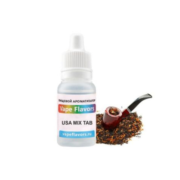 Ароматизатор Vape Flavors Usa Mix (Трубчатый табак) 10мл в Мурманске