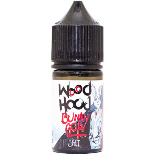 Жидкость Wood Hood Bunny Gop (Малина Черника Черная Смородина Лед) (30 мл, 20 мг/мл) в Мурманске