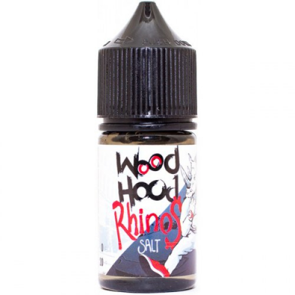 Жидкость Wood Hood Rhinos (Клубника Киви Лимон Лед) (30 мл, 20 мг/мл) в Мурманске