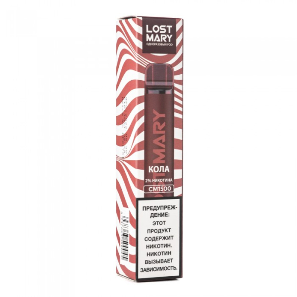 Lost Mary Cola Кола, 1500 тяг в Мурманске