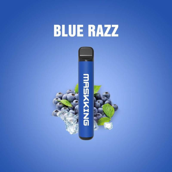 Одноразовая электронная сигарета Maskking High Pro Blue Razz (Черничный Рай) 1000 затяжек в Мурманске