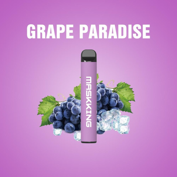 Одноразовая электронная сигарета Maskking High Pro Grape Paradise (Виноградный Рай) 1000 затяжек в Мурманске