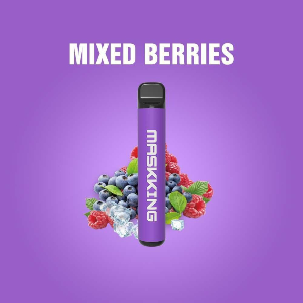 Одноразовая электронная сигарета Maskking High Pro Mixed Berries (Ягодный Рай) 1000 затяжек в Мурманске