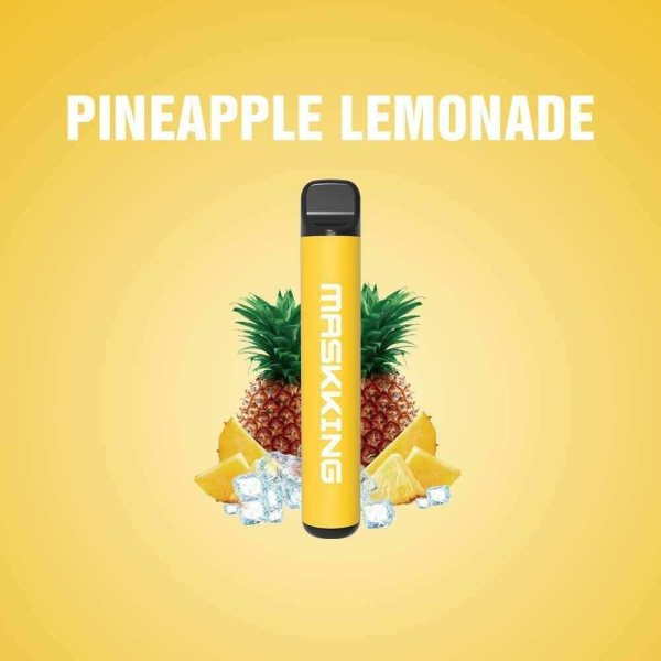 Одноразовая электронная сигарета Maskking High Pro Pineapple Lemonade (Ананасовый Лёд) 1000 затяжек в Мурманске
