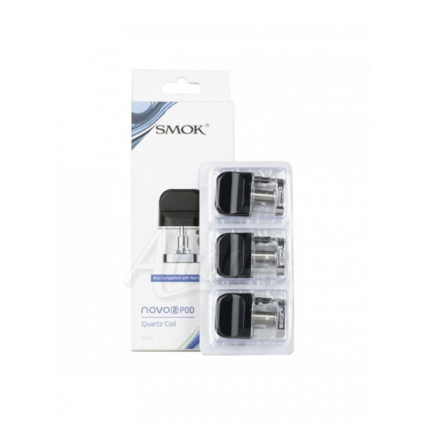 Упаковка картриджей NOVO 2 Quartz 1.4 ohm 2ml Coil Pod  by SMOK (в упаковке 3 шт) в Мурманске