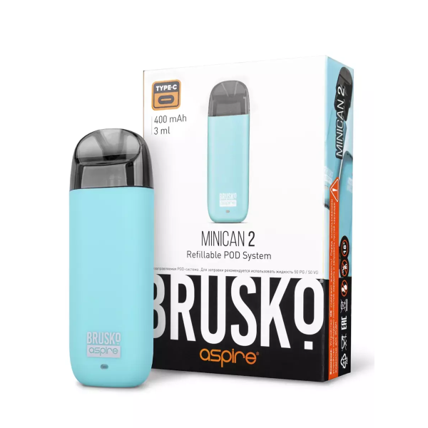 Brusko MINICAN 2 (400 мАч, Бирюзовый) в Мурманске