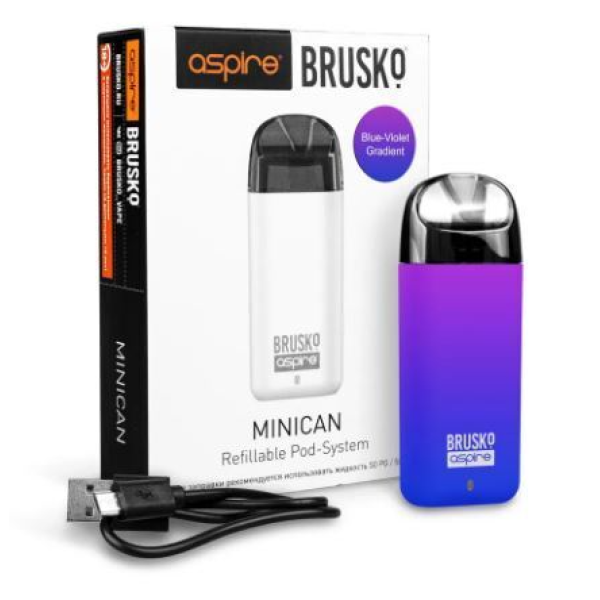 Brusko MINICAN 2 (400 мАч, Синий,фиолетовый) в Мурманске
