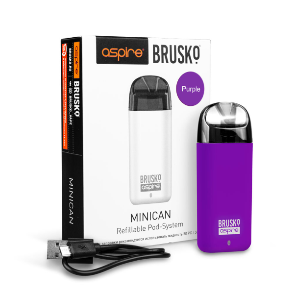 Brusko MINICAN 2 (400 мАч, Фиолетовый) в Мурманске
