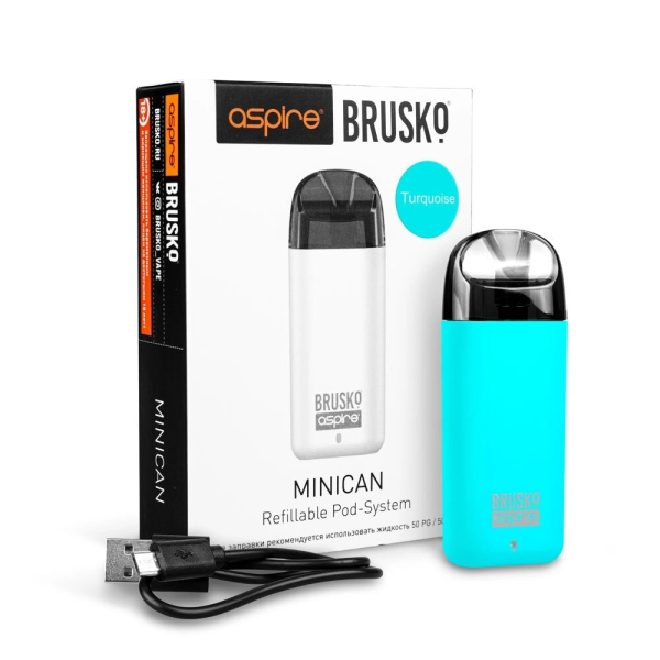 Brusko MINICAN plus (850 мАч, Бирюзовый) в Мурманске