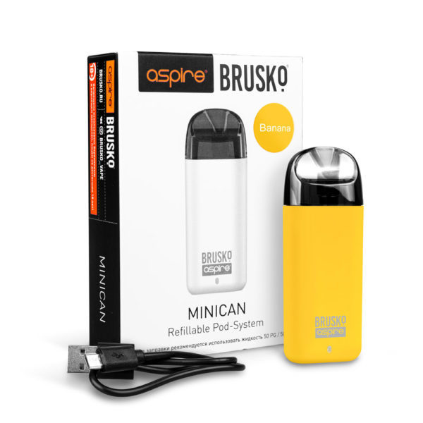 Brusko MINICAN plus (850 мАч, Желтый) в Мурманске