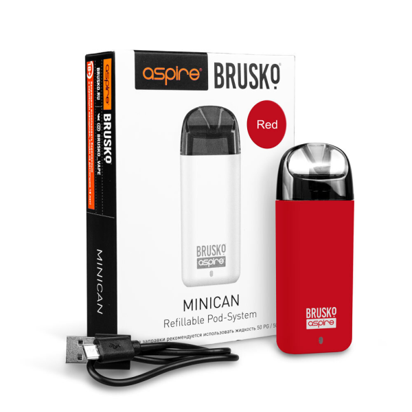 Brusko MINICAN plus (850 мАч, Красный) в Мурманске