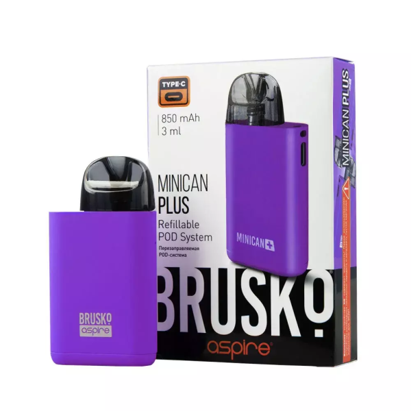 Brusko MINICAN plus (850 мАч, Фиолетовый) в Мурманске