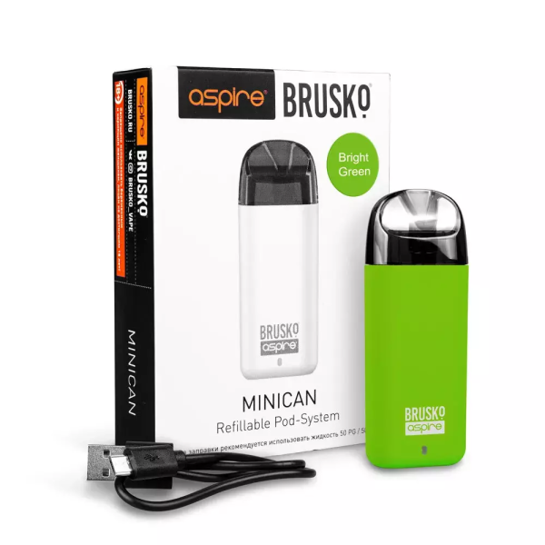 Brusko MINICAN (350 мАч, Зеленый) в Мурманске