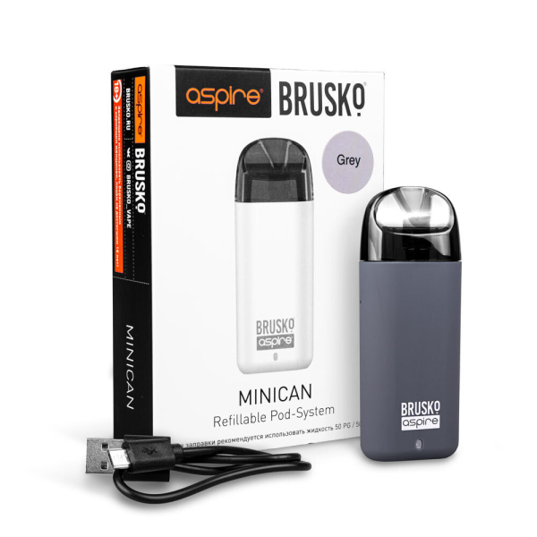 Brusko MINICAN (350 мАч, Серый) в Мурманске