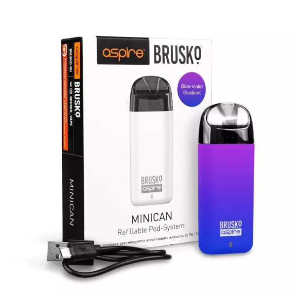 Brusko MINICAN (350 мАч, Синий,фиолетовый) в Мурманске