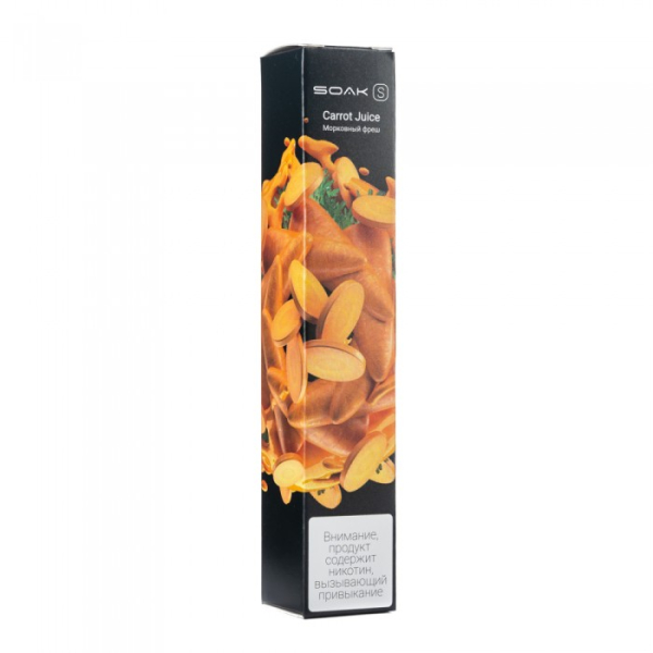 SOAK S Carrot Juice (Морковный фреш), 2500 тяг в Мурманске