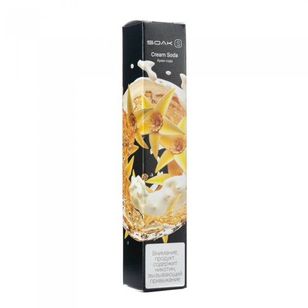 SOAK S Cream Soda (Крем сода), 2500 тяг в Мурманске