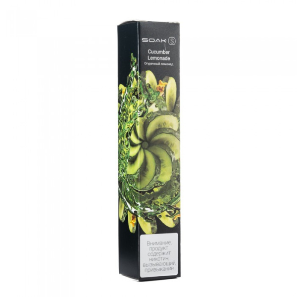 SOAK S Cucumber Lemonade (Огуречный лимонад), 2500 тяг в Мурманске