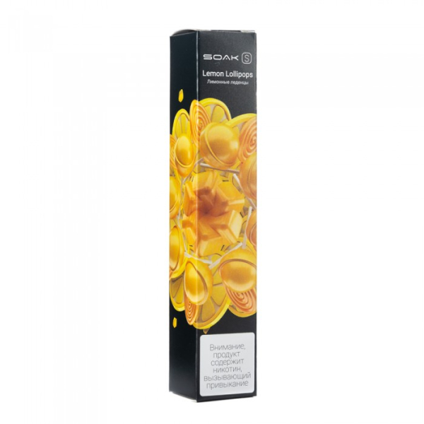 SOAK S Lemon Lollipops (Лимонные леденцы), 2500 тяг в Мурманске