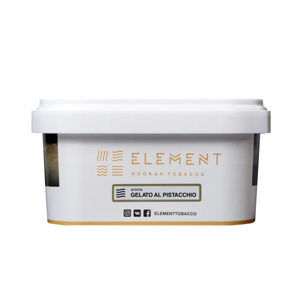 Табак Element Air Gelato al pistacchio 200 грамм в Мурманске