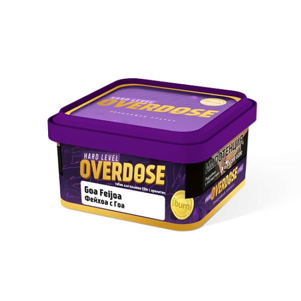 Табак OVERDOSE GOA FEIJOA 200 гр в Мурманске