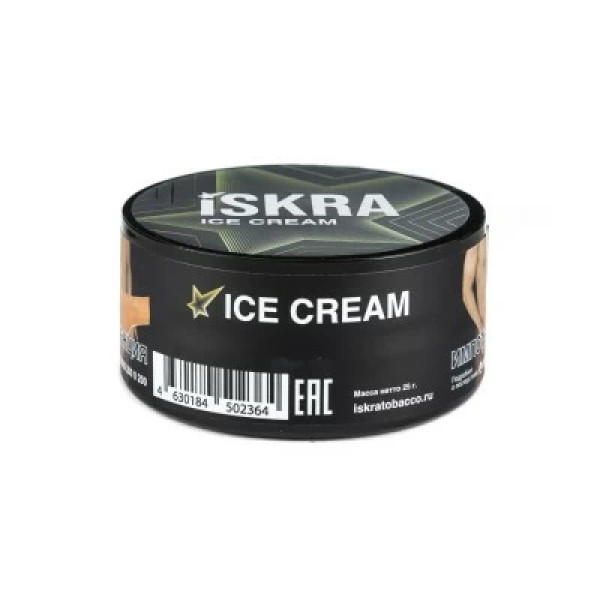 Табак Iskra Ice Cream (Сливочное мороженое) 25 гр в Мурманске